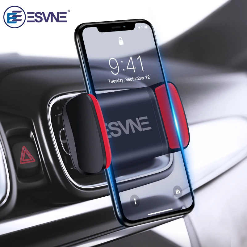 ESVNE Универсальный держатель для телефона в машину For Iphone X 8 7 6 Air Vent Mount автомобильный держатель телефона Держатели для мобильных телефонов