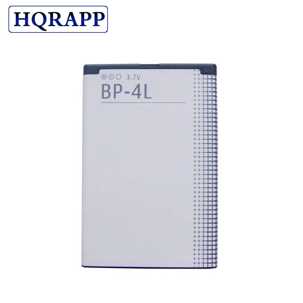 1 шт. 1500 мА/ч, литий BP-4L BP4L BP 4L Батарея для Nokia E61i E55 E6 E63 E90 E95 E71 6650F 6650T N97 N810 E72 E52 батареи сотового телефона