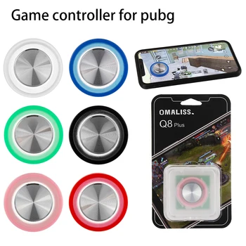 

New Fashion Mobile Phone Game Joystick Metal Touch Screen Button Controller For PUBG Android iPad Tablet Untra-thin Mini Rocker