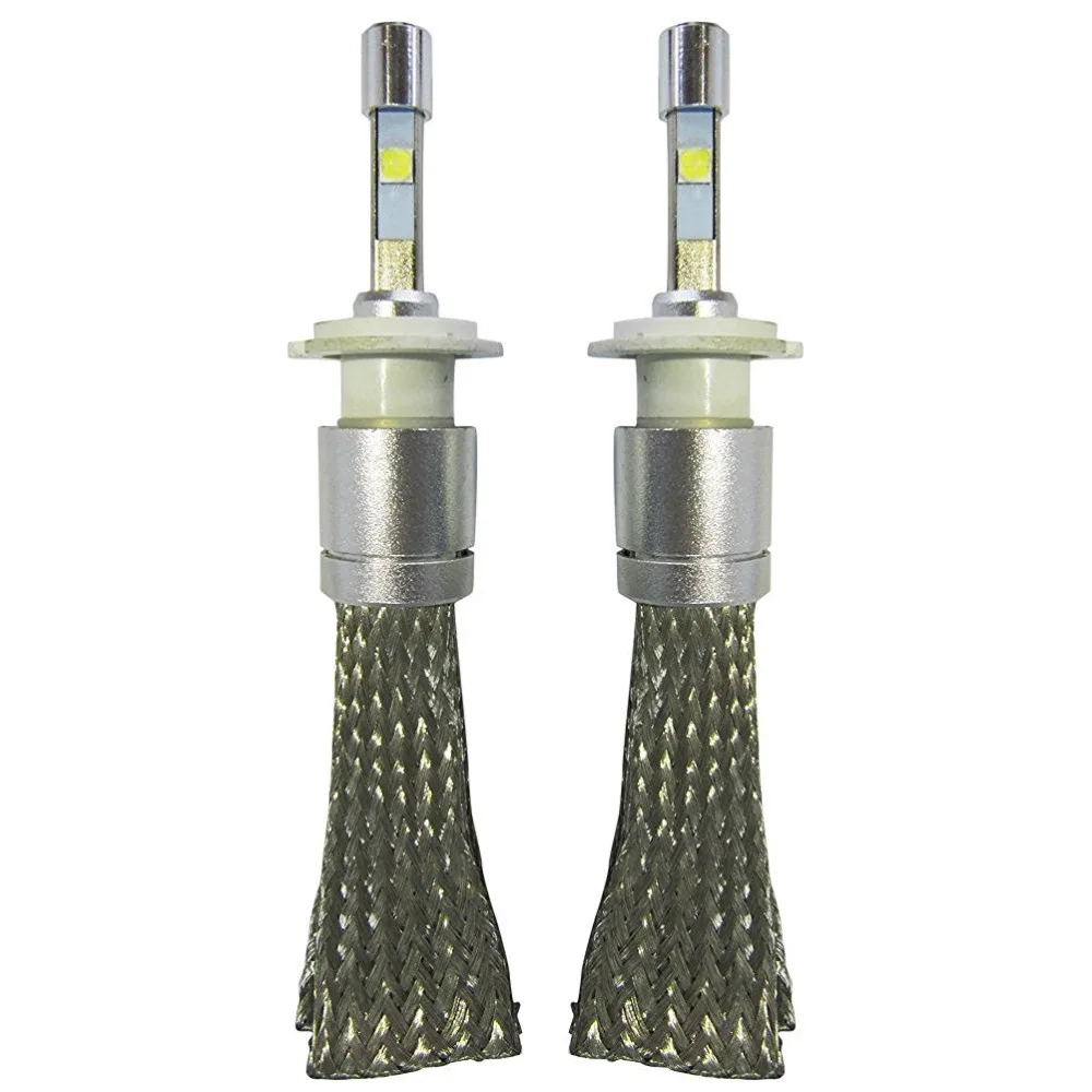 Super Bright R3 9600lm LED Car Headlights H7 White 6000K Car LED