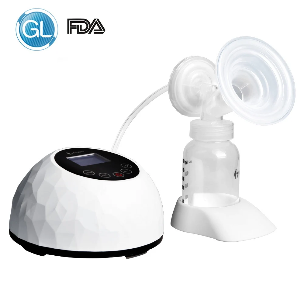 GL Musical Electric Breast Pump Milk Extractor PPSU FDA Touch Panel