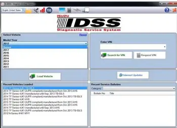 

For Isuzu G-IDSS Domestic 2018 - Isuzu Diagnostic Service System