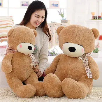 

New Creative Teddy Bear Plush Toy Squinting Shy Love Bear Stuffed Anmail Soft Toy Valentine's Day Gifts