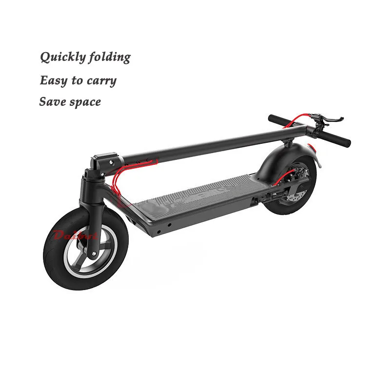 Daibot Folding Kick Scooter Two Wheel Electric Scooters Foot Control Acceleration Samsung Cell Battery Electric Scooters Adults  (22)