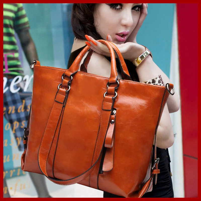 

2018 New Fashion Women Leather Handbags Vintage Women Messemger Bags Shoulder Bag Hot Crossbody Bag High-grade Tote Bolsas qs12