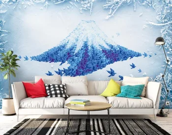 

Creative 3D Wall Murals Sofa TV Background 3D Mural Wallpaper For Walls Home Decor Modern Background