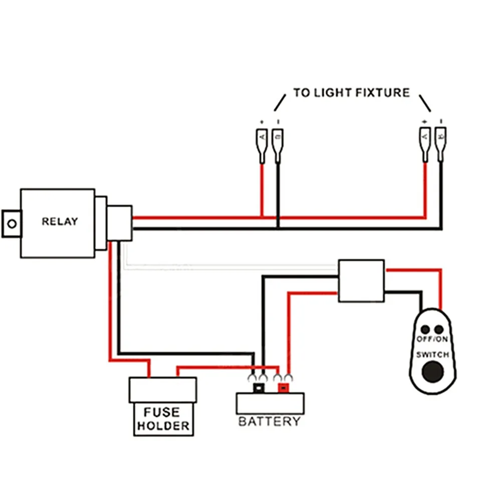 Iztoss Round LED Work Light 27W Spot Driving Lamp Waterproof Fog Lights with Wiring Harness for Truck Car Offroad Jeep -in Car Light Assembly from ...