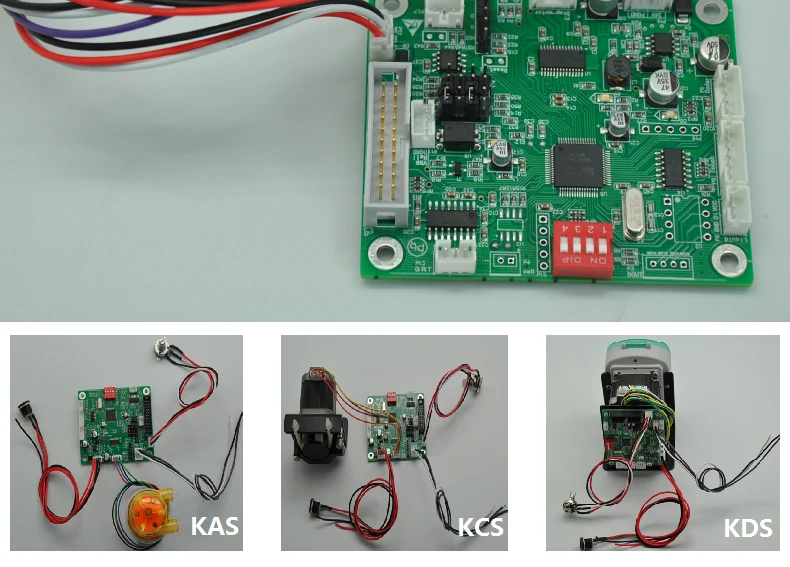 Kamoer 2300,3 шаговый двигатель перистальтический насос управление доской драйвера скорость и работа в RS232, RS485