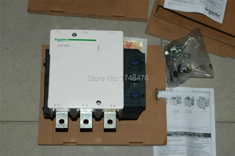 TeSys F Contactor 3P 330A LC1F330 LC1F330S7 LC1-F330S7 500V AC