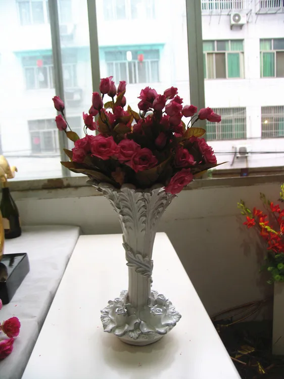 

[Summer] cheap promotional simulate the long pink roses and super-low value