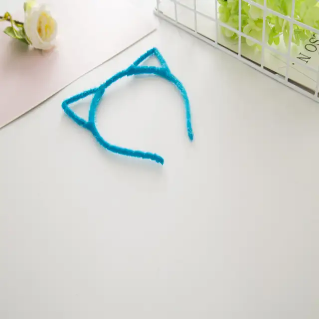 Online Shop Sexy Hair Band Stylish Women Girls Furry Cat Ears