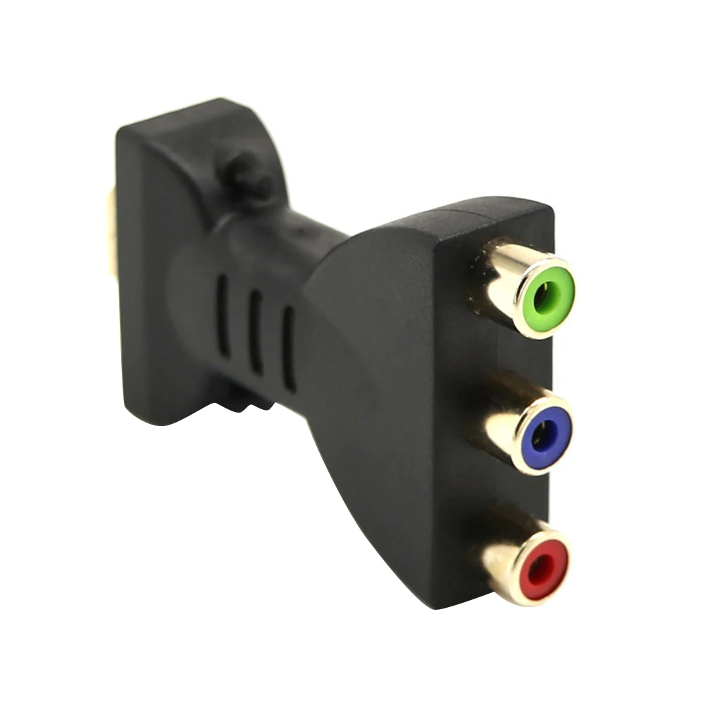 Позолоченный HDMI папа для 3 RC AV конвертер RGB RCA Видео Аудио ТВ DVD адаптер| |
