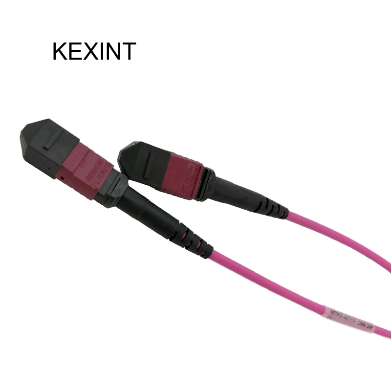 KEXINT оптический патч-корд MTP-MTP OM4 24 основных 40 г волокна соединительных кабелей/3 метра