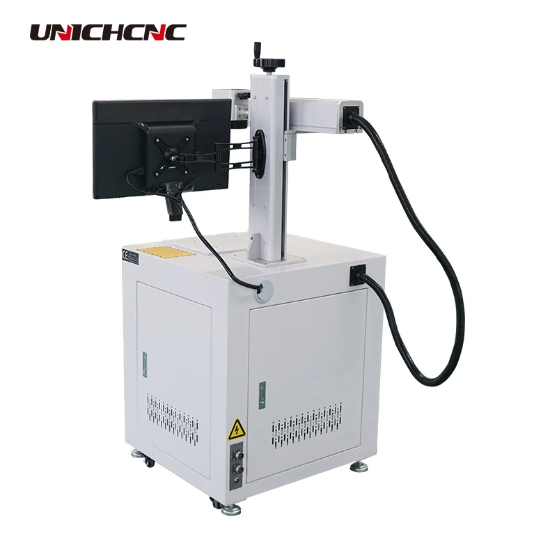  20w laser marking machine with desktop computer for stainless steel