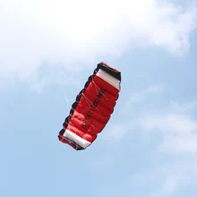 Дети и взрослые двойной линии парашютный трюк кайт с сумкой для хранения+ 30 см Летающая линия воздушный змей-параплан пляж Открытый игрушки для активных игр