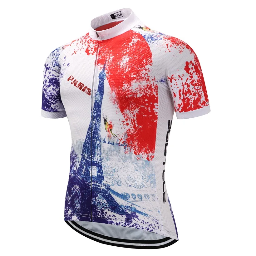 

2019 cycling season PARIS team pro cycling jersey MTB Ropa Ciclismo mens women summer bicycling shirts Maillot bike wear
