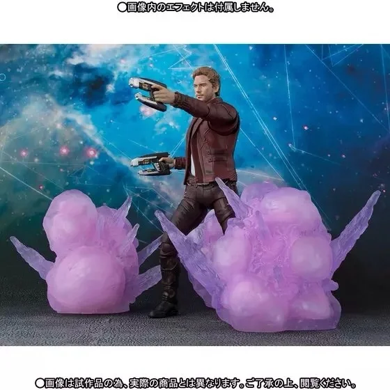 100% Оригинальные Bandai Tamashii Наций S. h. figuarts (СВЧ) Эксклюзивная Фигурка-звездный лорд от "Стражи галактики 2"