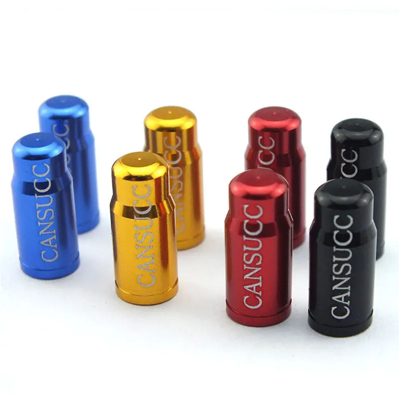 

10 x BIKE ALUMINIUM PRESTA VALVE CAP LIGHT DUST COVER BICYCLE CANSUCC