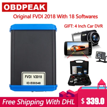 

Latest FVDI 2018 Full Version ABRITES Commander Diagnostic Tool 18 Softwares No Time Limited V2014/2015 FVDI DHL Free +Car DVR