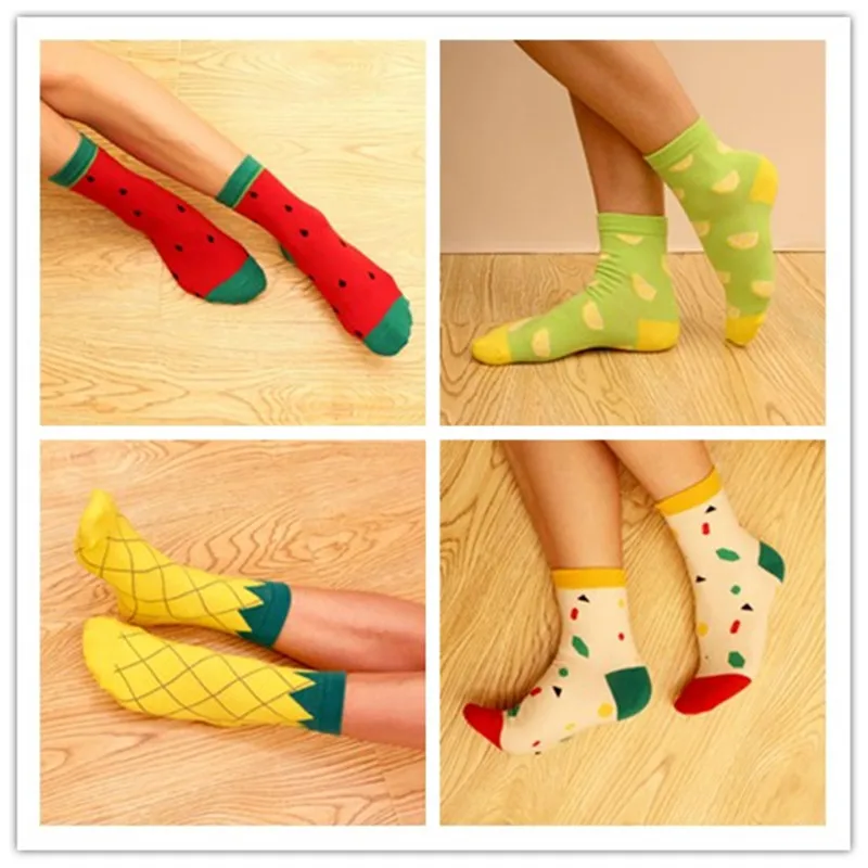 New Bona Japanese Cotton Socks Women Candy Cute Socks Bright Color