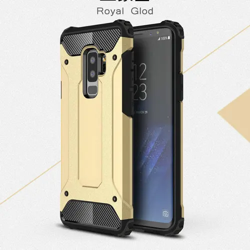 Gold Армированный чехол для samsung Galaxy A50 S8 S9 S10 плюс A7 A8 A6 J6 J4 S7 край A5 J5 примечание 9 Mate 8 крышка на samsung A30 A50 чехол - Цвет: Gold