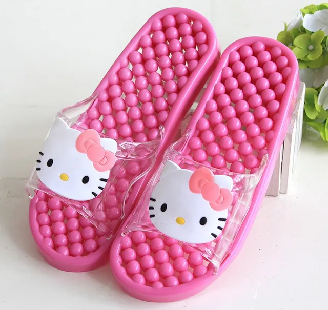 Bathroom Slippers Men Women Hello Kitty Cartoon Mage Non Bathroom Slippers Men Women Hello Kitty Cartoon Mage Non Slip At Home Flip