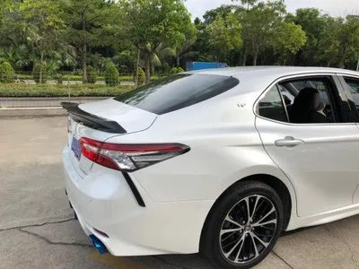 Для toyota Camry 2018 высокое качество и твердость новинка ABS спойлер из материала by