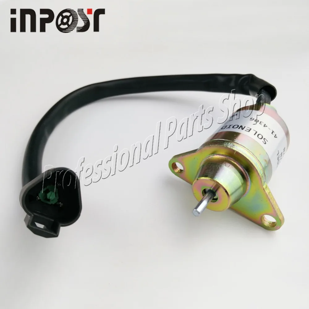 

New TK 41-4306, 414306 , 12v Shut Off Shutdown Stop Solenoid