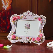 Европа и США сельская стильная картина рамки, 6 дюймов рамка цветок украшение Смола