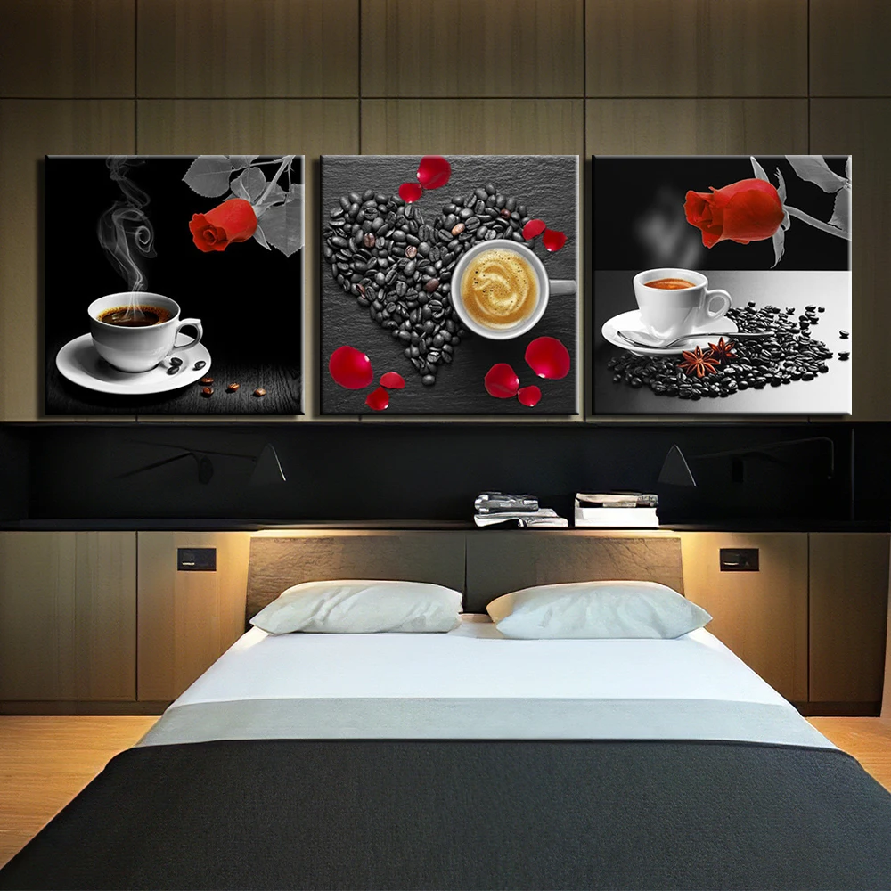 

3 Piece HD Wall Art Picture still life Painting on Canvas for Living Room Decor Home Decoration Prints Posters