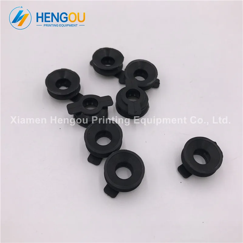 

100 pieces free shipping offset rubber sucker for gto, offset printing machinery parts 42.016.073