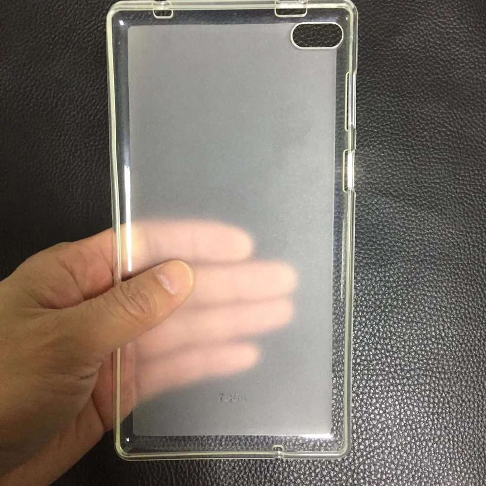 

Tablet Case for Lenovo Tab 7 Essential Soft Transparent TPU Cover for Lenovo Tab 7 TB-7304F TB-7304I TB-7304X Tablet Shell+Gift