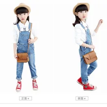 Комбинезоны для малышей; комбинезоны для девочек; джинсовые штаны для больших детей; джинсы для девочек; джинсовый комбинезон для детей; комбинезон для девочек; От 4 до 12 лет