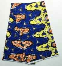 Afrikanische S163713 hollandais dutch wachs stoff für frauen partei kleid & handtasche & schuhe, 100% Baumwolle Hohe qualität super wachs 6 yards