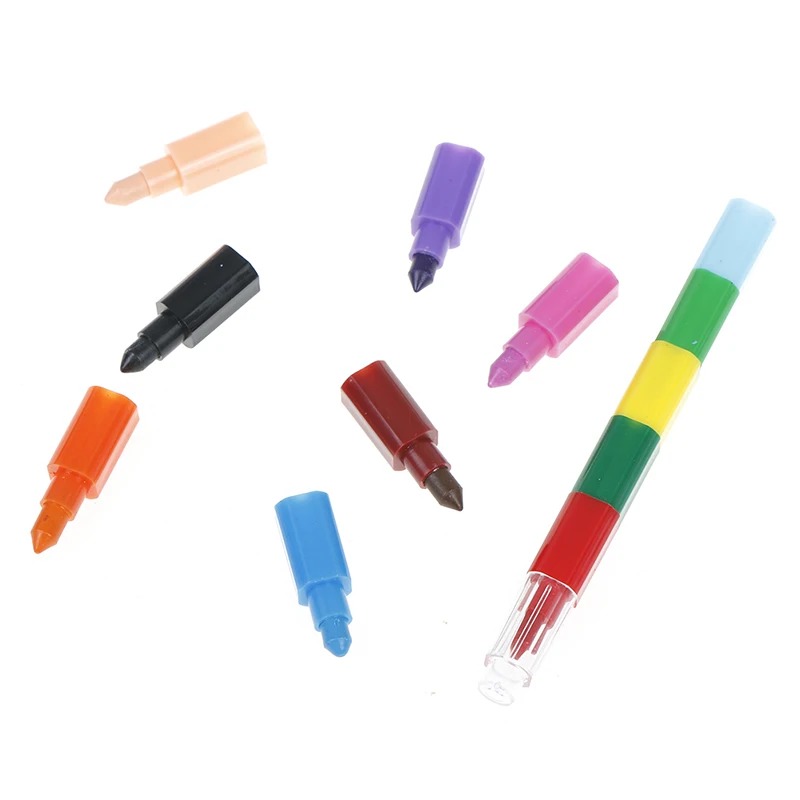 New Style 12 Colors Baby Drawing Crayons Colorful Oil Paint Pen for Children Kids Creative Blocks Painting Supplies Gift | Игрушки и