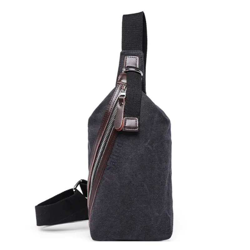 BYCOBECY Новая мода посланник Повседневное Сумка груди Холст Crossbody Back Pack сумка