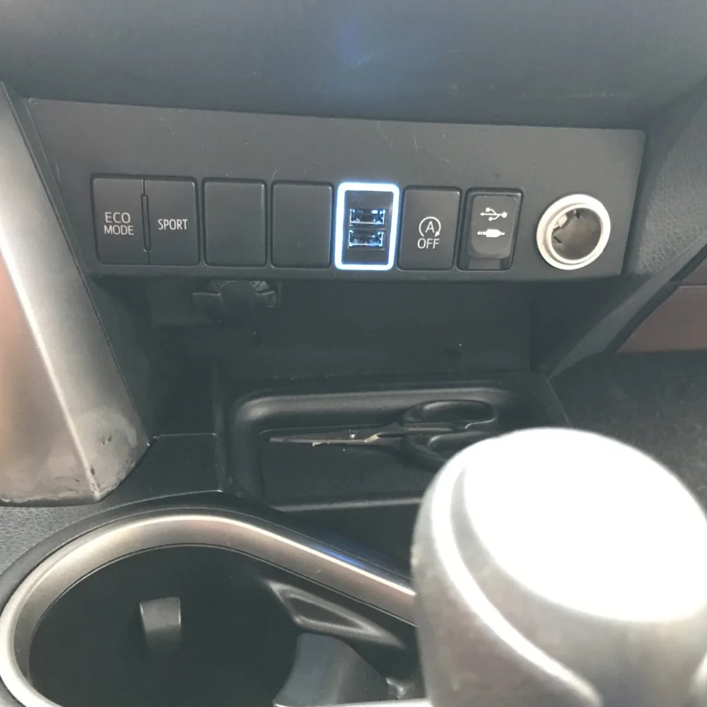 QC3.0 Quickcharge автомобильное зарядное устройство двойной USB телефон PDA адаптер DVR Plug &