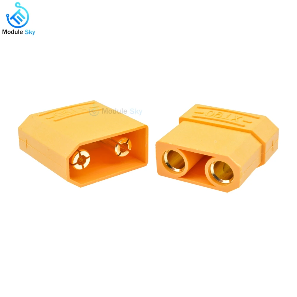 

1set XT90 Male Female Bullet Connectors Plugs For RC Lipo Battery Wholesale Electrical Socket Plugs Adaptors universal