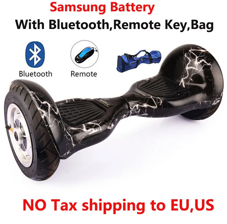 Самобалансирующийся скутер 10 дюймов Ховерборд 700 Вт samsung батарея+ Bluetooth+ сумка+ удаленный скейтборд Интеллектуальный баланс борд 10 дюймов