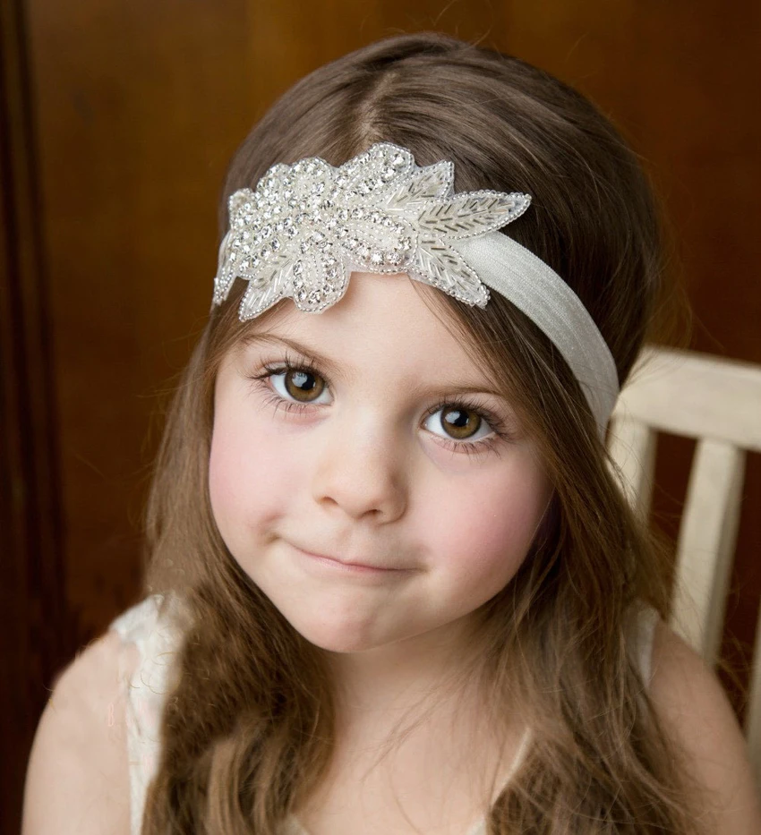 baby girl baptism hair accessories