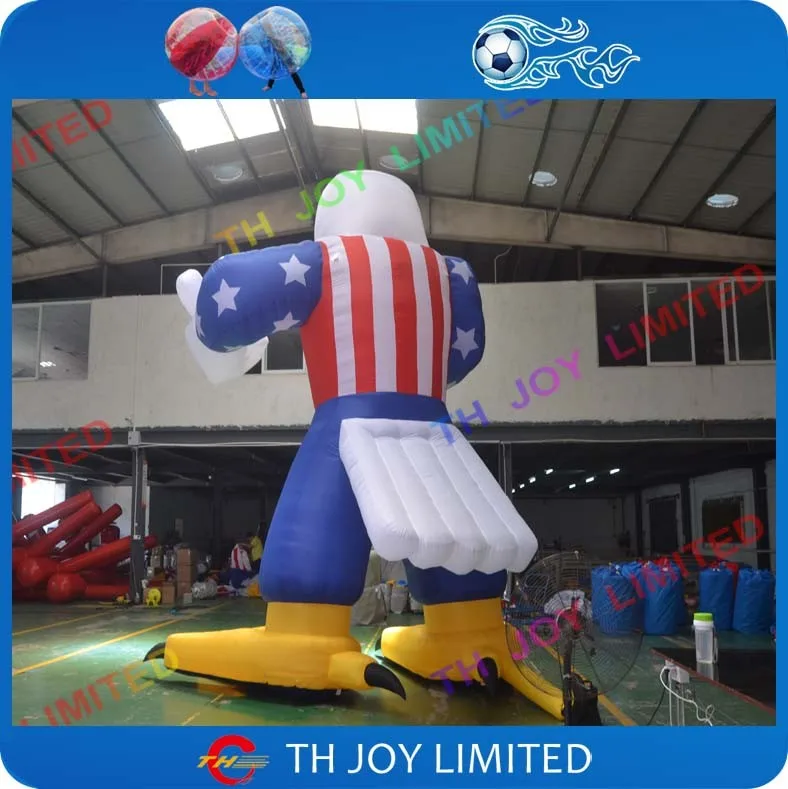 free shiping giant 6mH inflatable american eagle, inflatable USA eagle inflatable eagle cartoon,giant inflatable eagle balloon (3)