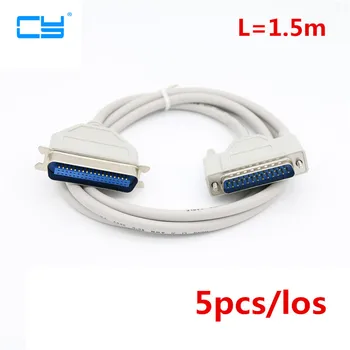 

5FT 1.5m DB25 to CN36 Parallel Printer Dot Matrix Data Cable 25 pin to 36 pin Parallel Printing Line