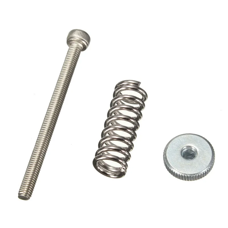 

5pcs/lot 3D printer Leveling components M3 screw Leveling spring Leveling knob suite for 3D printer Parts Accessories