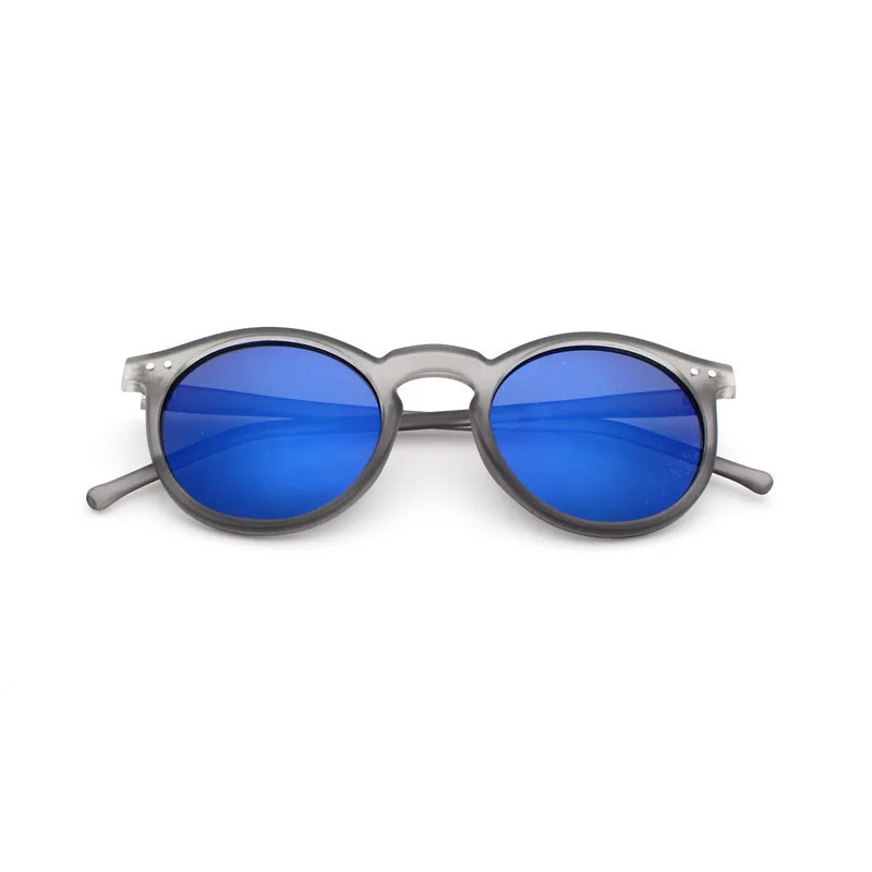 

2018 Multicolour New Mercury Mirror Glasses Men Sunglasses Women Male Female Coating Sunglass Gold Round Shades 10 Colors