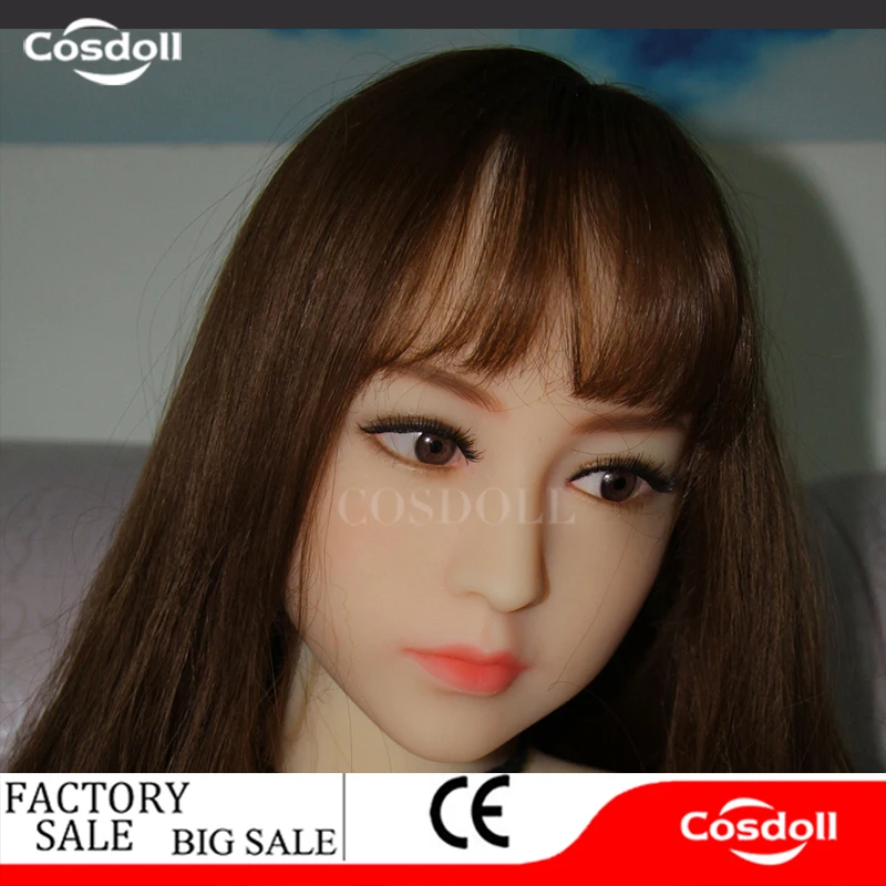 Cosdoll 140 см Реалистичная настоящая Азия силиконовая любовь секс кукла