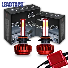 LEADTOPS LED car headlight H4 H7 9005 9006 HB3 HB4 H8 H9 headlamps waterproof IP68 LED auto fog lamp CH