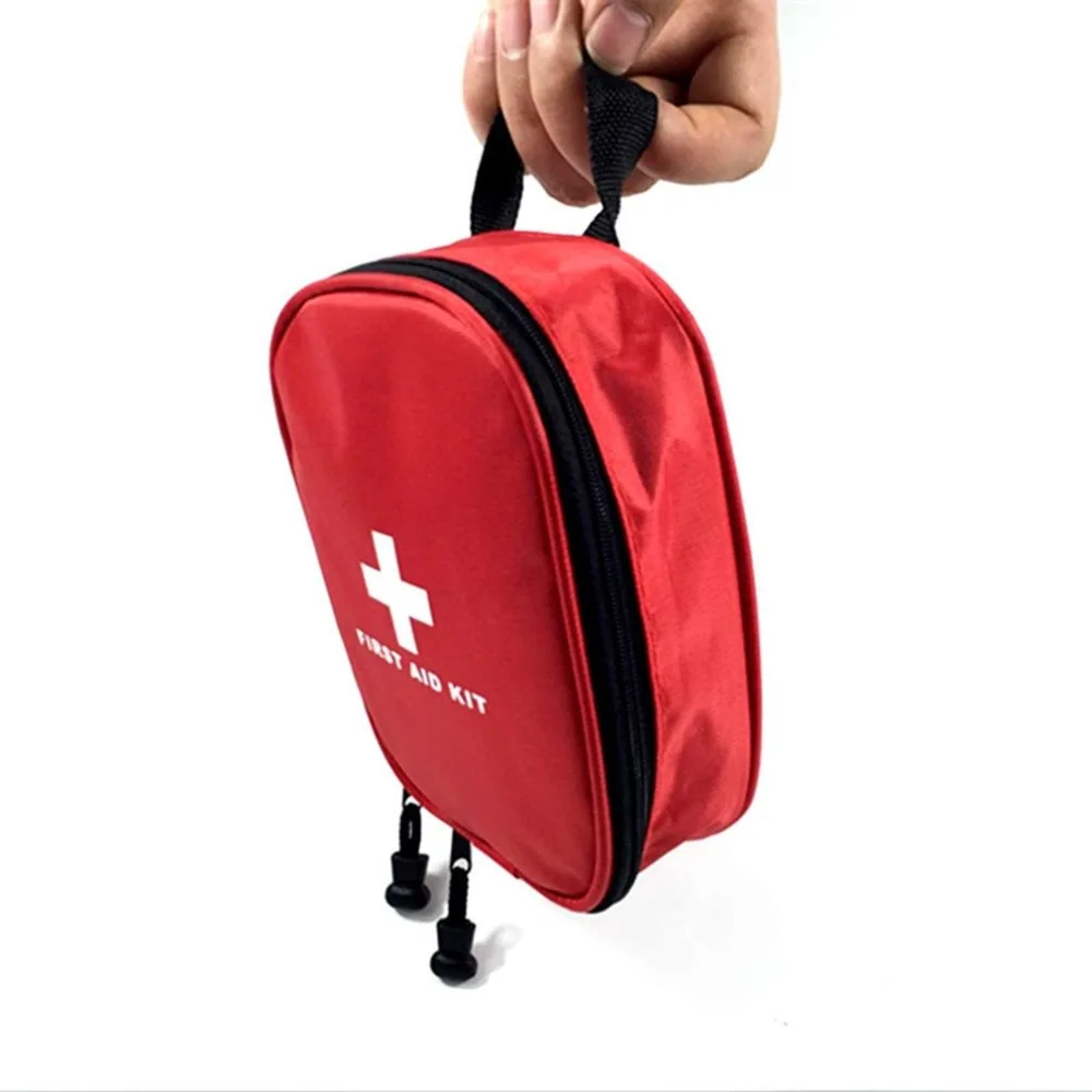 17 unids/set tamaño compacto de emergencia de supervivencia bolsa de Camping al aire libre de viaje coche bolsa de primeros auxilios primera ayuda médica bolsa de Kit de supervivencia