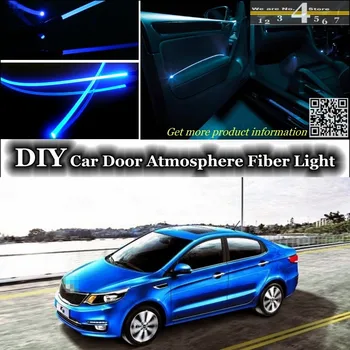 

For KIA K2 Rio Pride Xcite Cinco RX-V Stylus interior Ambient Light Tuning Atmosphere Fiber Optic Band Lights Door Panel Refit
