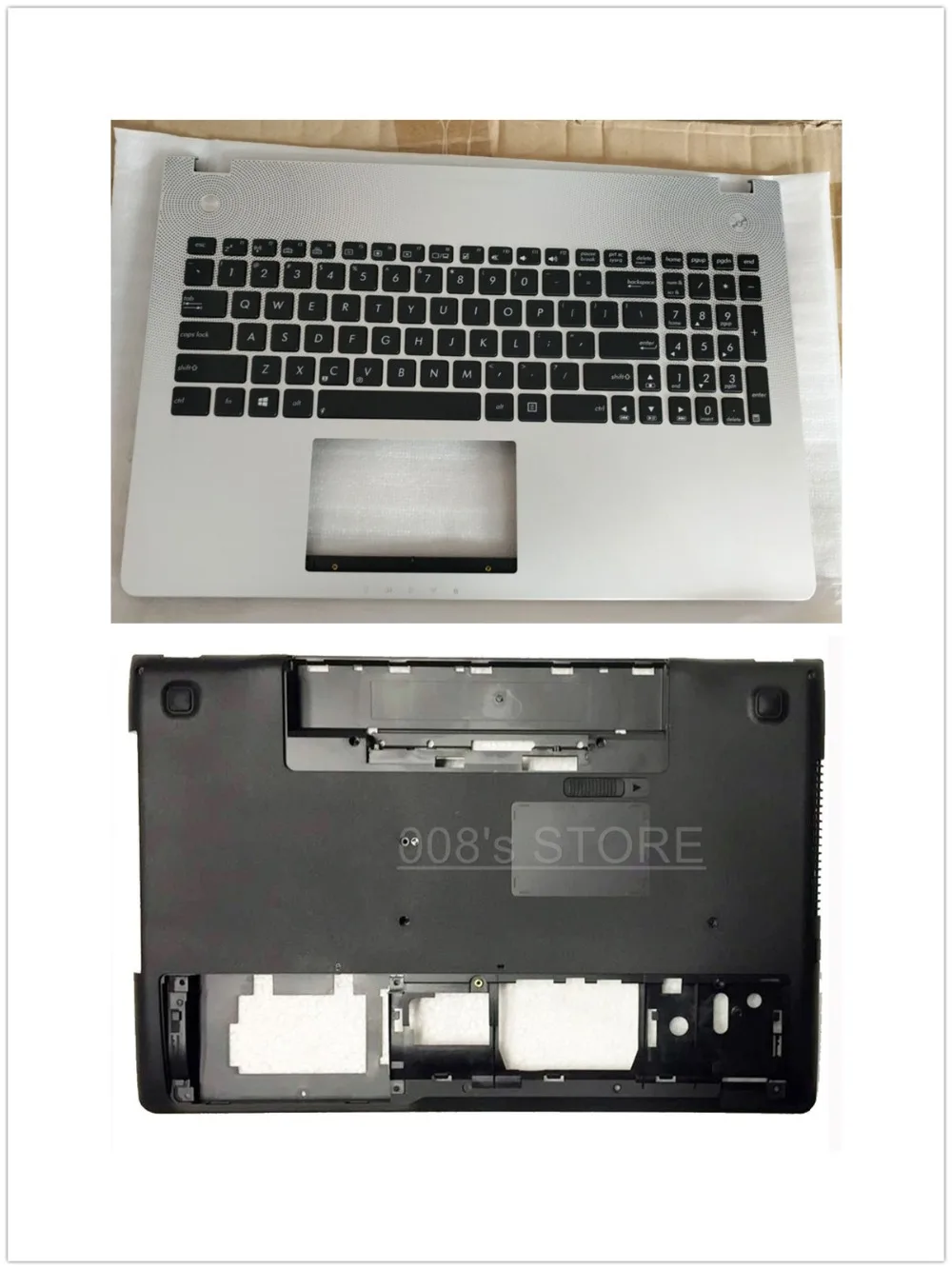 Ceny Nowe etui na asus N56 N56V N56VM N56VZ N56SL N56DP N56DY N56JK N56JN N56JR N56VB N56VJ N56VV wielkie litery podpórce pod nadgarstki klawiatura dolna obudowa bazy