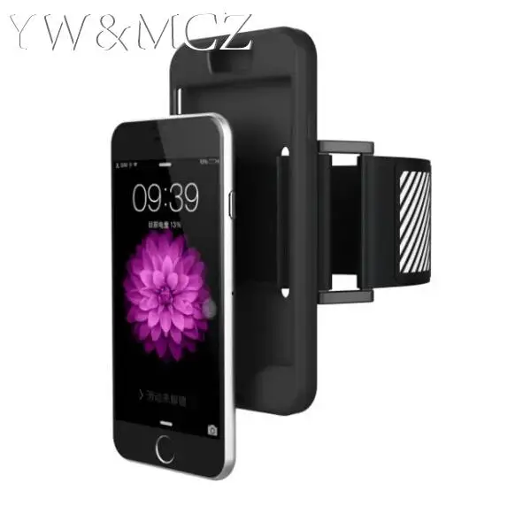 Kopen Voor iPhone X XS Siliconen Gym Sport Running Telefoon Arm Band Case Voor iPhone 6 6 s 7 8 plus jogging Telefoon Armband Case Cover 5 s SE